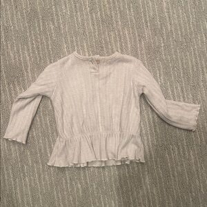 Zara baby knit set: longsleeve and legging (6-9 months)